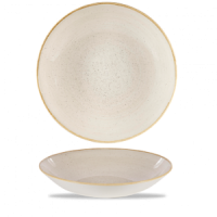 31cm Stonecast Nutmeg Cream Coupe Bowl